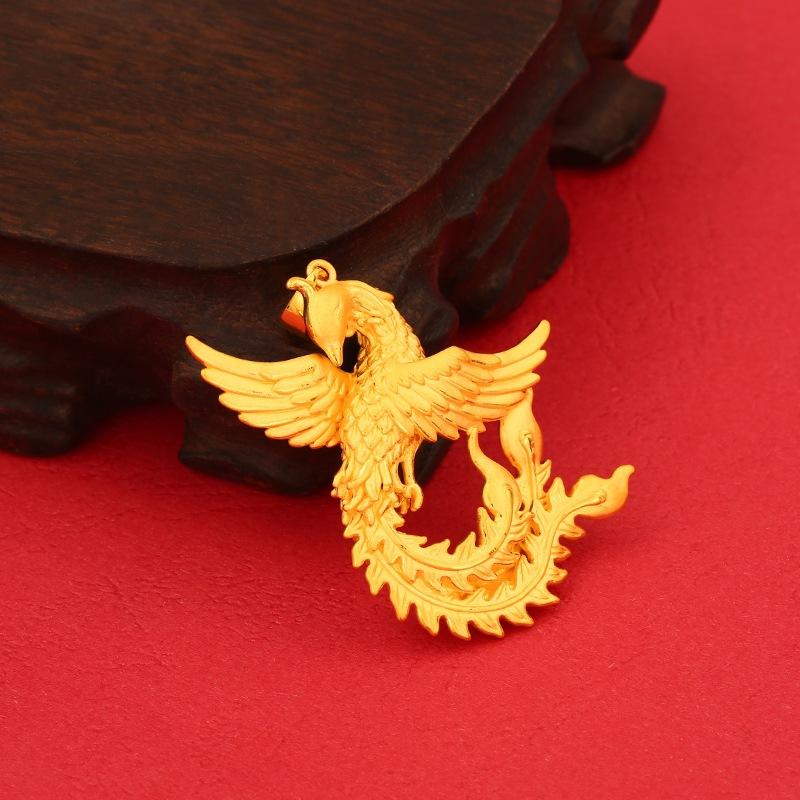 Fengshui Phoenix lucky Pendant Necklace