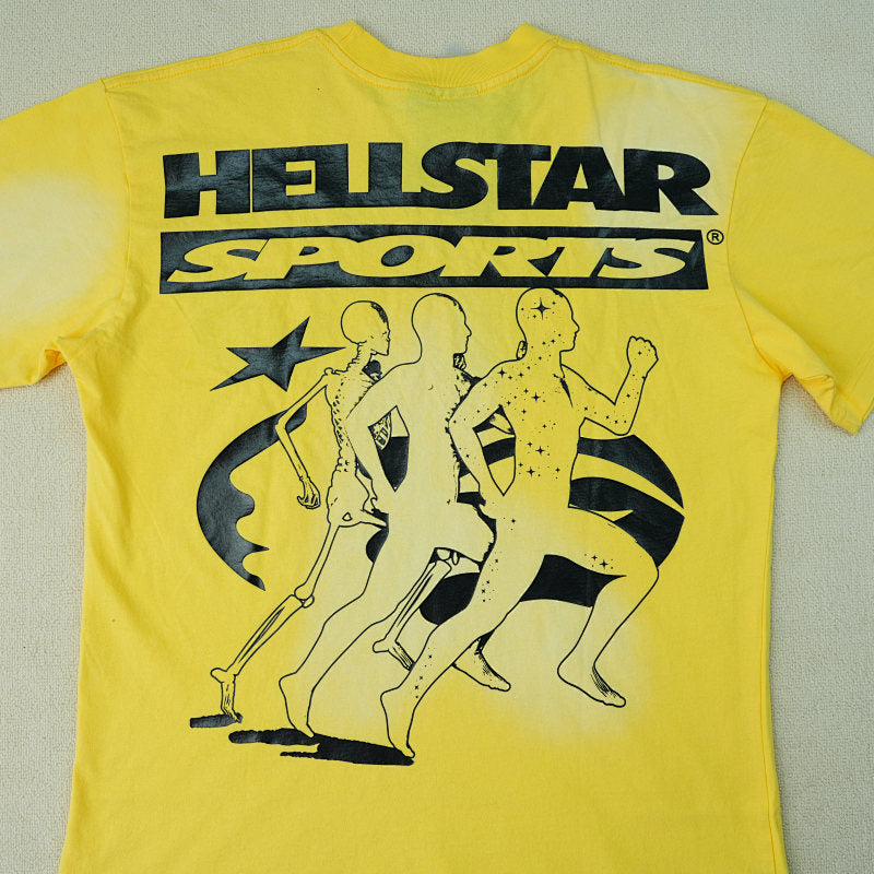 Hellstar Marathon T-Shirt Yellow