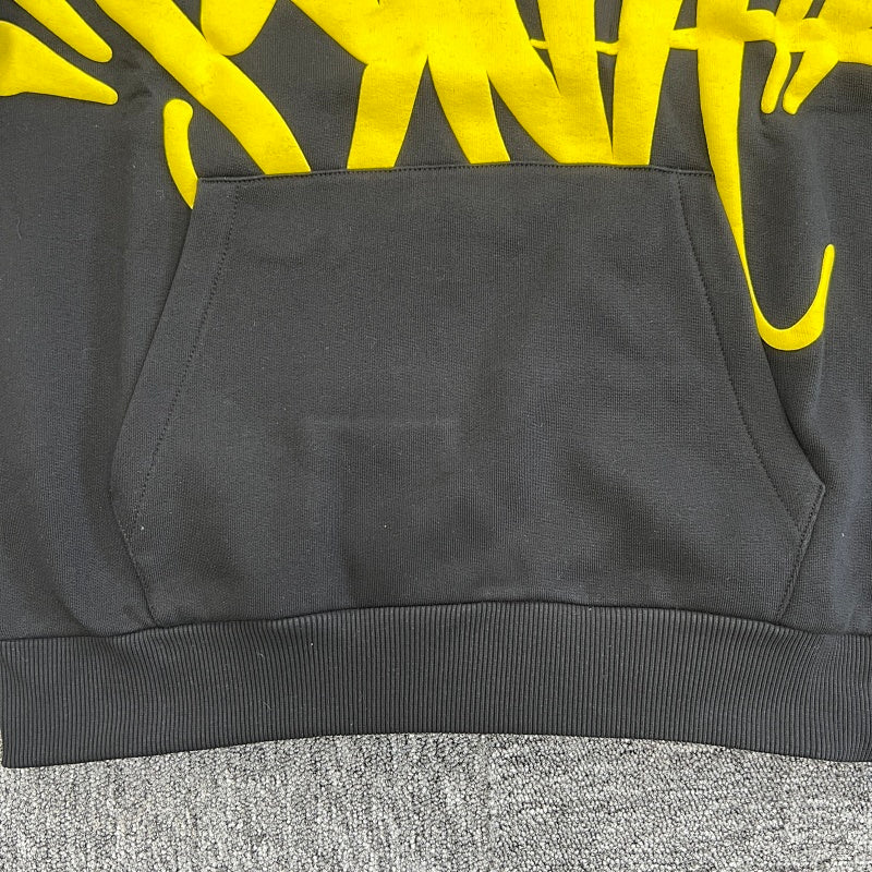 Syna-World Tracksuit - Black-Yellow