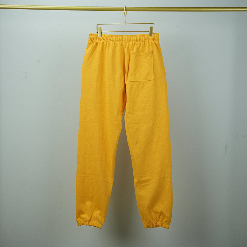 Sp5Der Logo Sweatpants Yellow