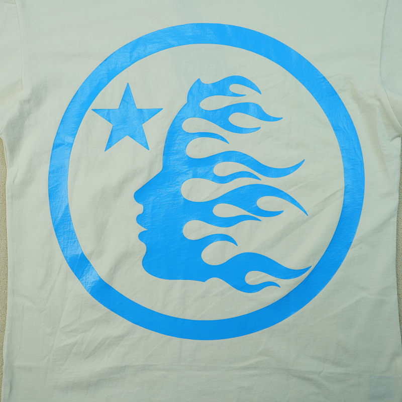 Hellstar Classic T-Shirt (Regular Print) White/Blue