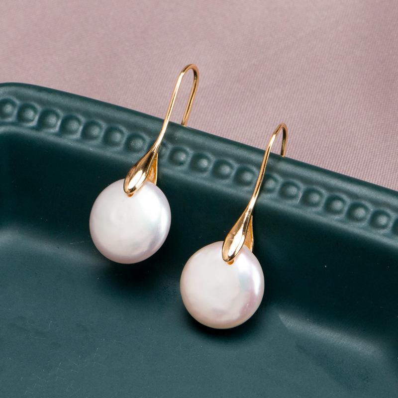 Fortune & Luck Pearl Drop Gold Earring