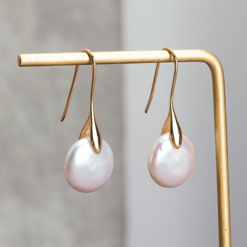 Fortune & Luck Pearl Drop Gold Earring