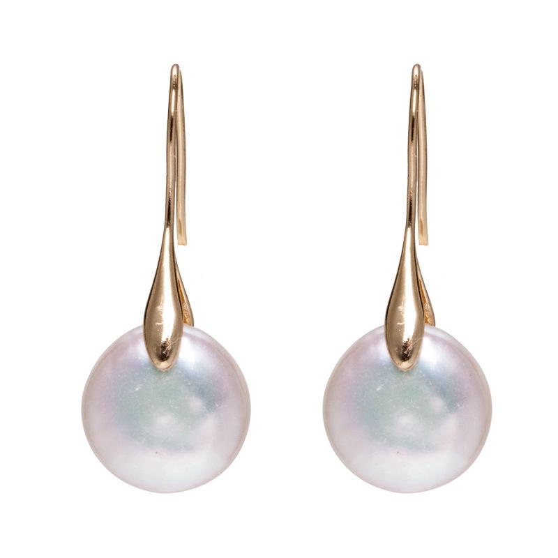 Fortune & Luck Pearl Drop Gold Earring