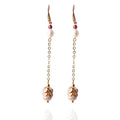 Fortune & Luck Pearl Rose Gold Earring