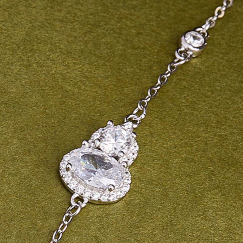 925 Silver Gourd Bracelet-Lasting Blessings