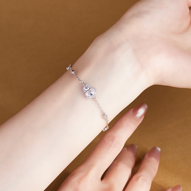 925 Silver Gourd Bracelet-Lasting Blessings