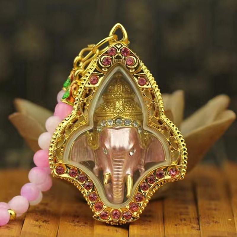 Ganesh Ganesha Elephant Thai Pendant Necklace