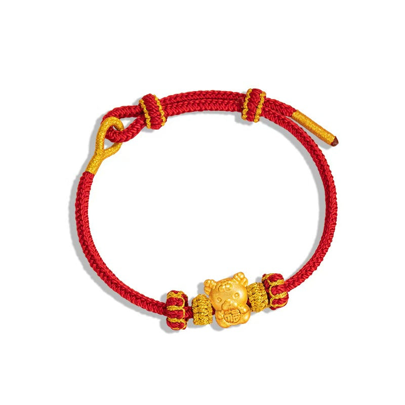 12 Zodiac Fortune Gold Bracelet ¨C Wealth on Arrival Lucky Year Series