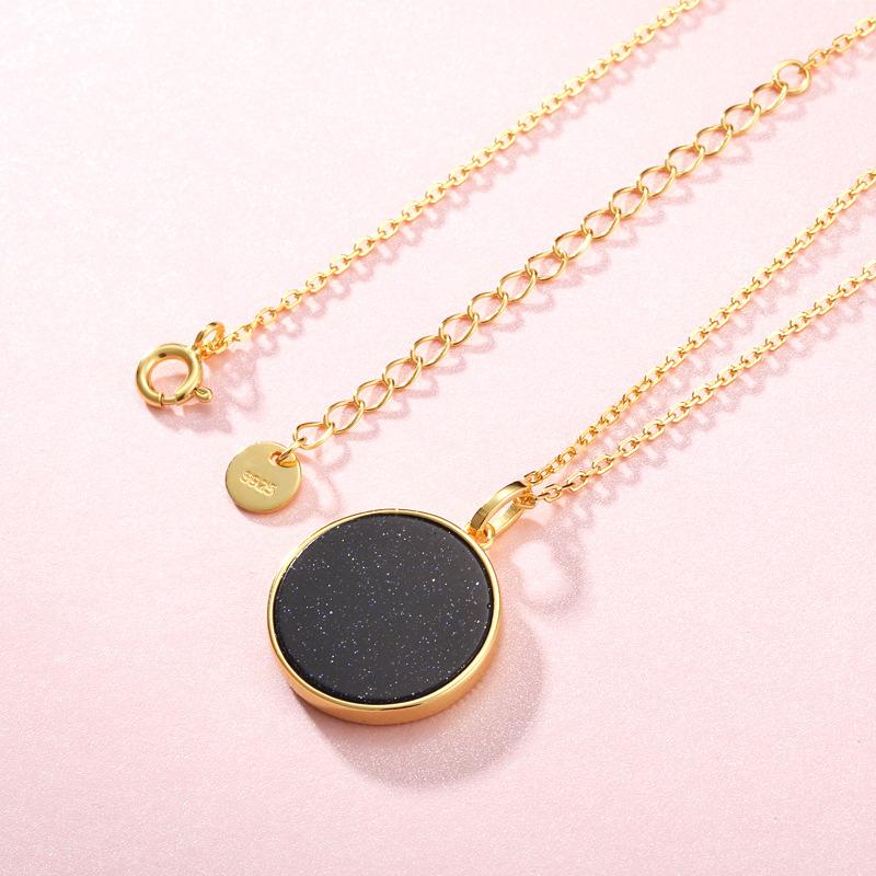 Gold Zodiac Sign 12 Constellation Lucky Amulet Pendants Necklace