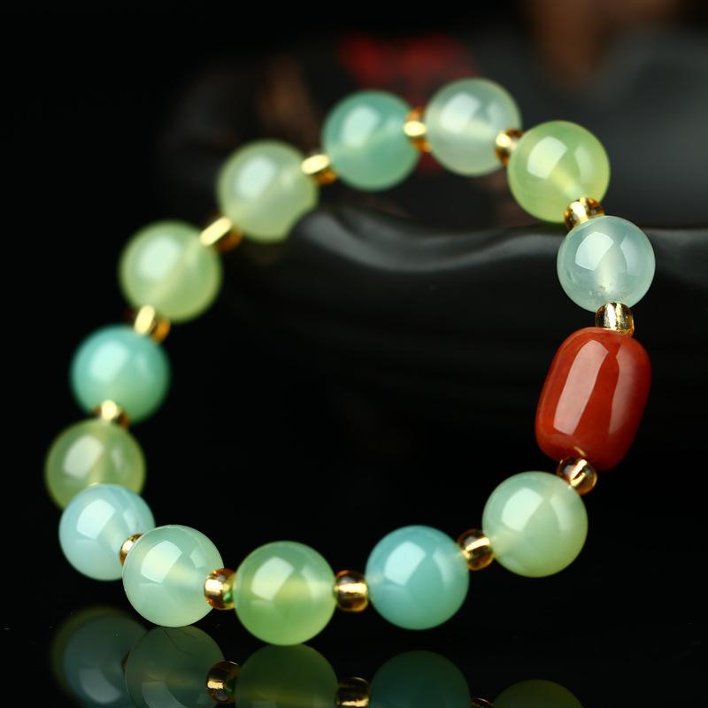 Green Agate Stone Healing Bracelet