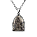 Guanyin Budhha Titanium Pendant