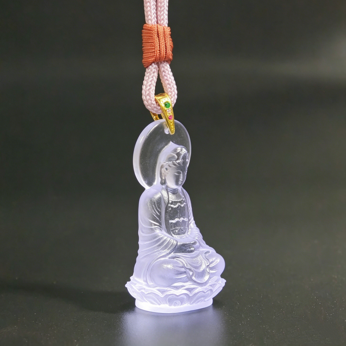 Liuli Guanyin Pendant – Compassion. Peace & Gentle Protection