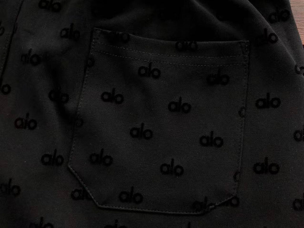 Alo Yoga Tee & Shorts Set