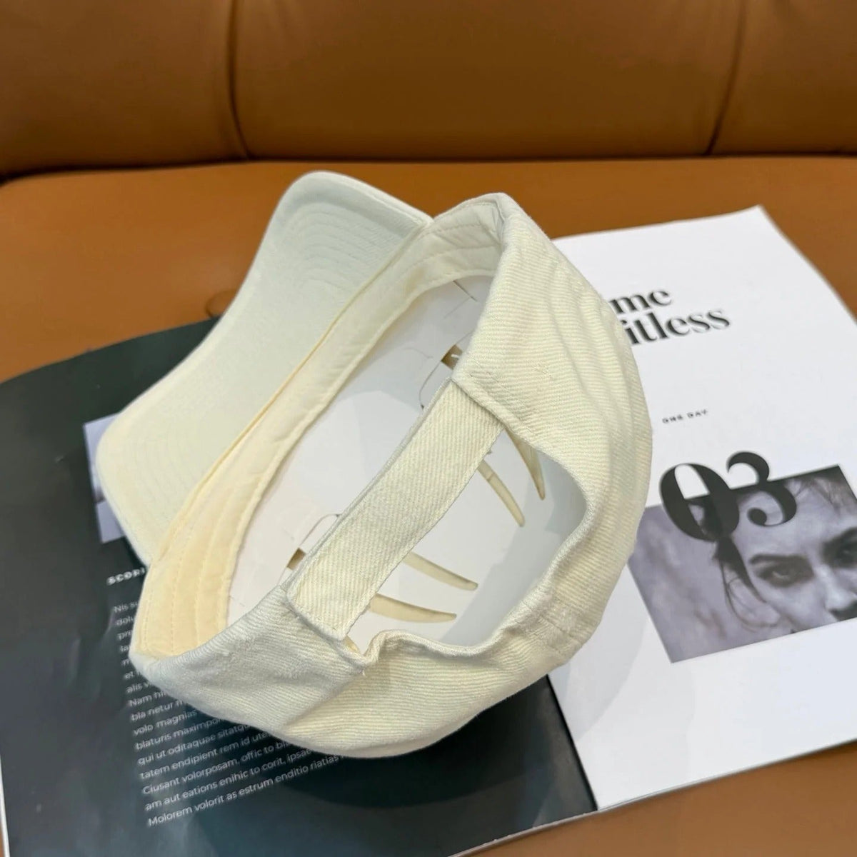 Balenciaga Baseball Cap Denim Cotton 268986
