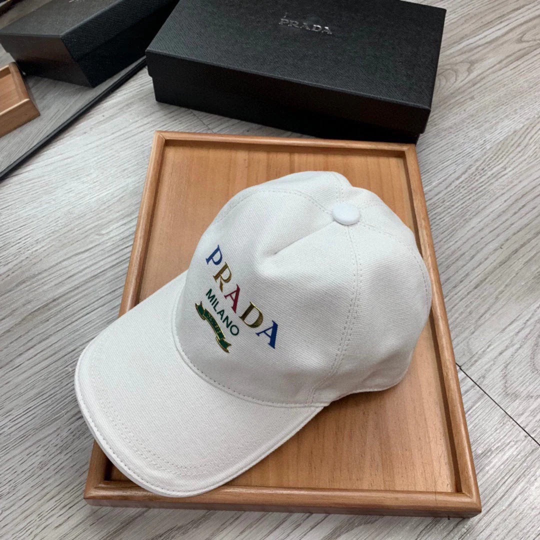 BASEBALL HAT IN WHITE FABRIC 269984