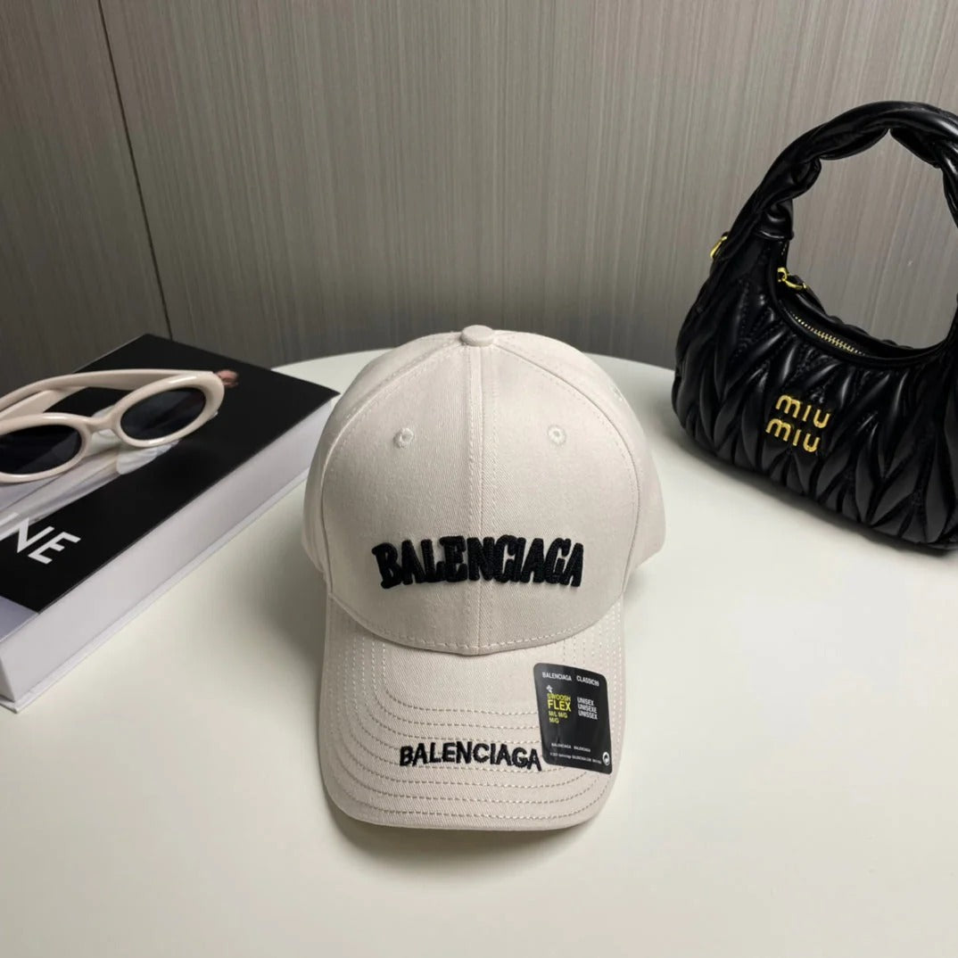 Balenciaga Embroidered Letter Baseball Cap 229244