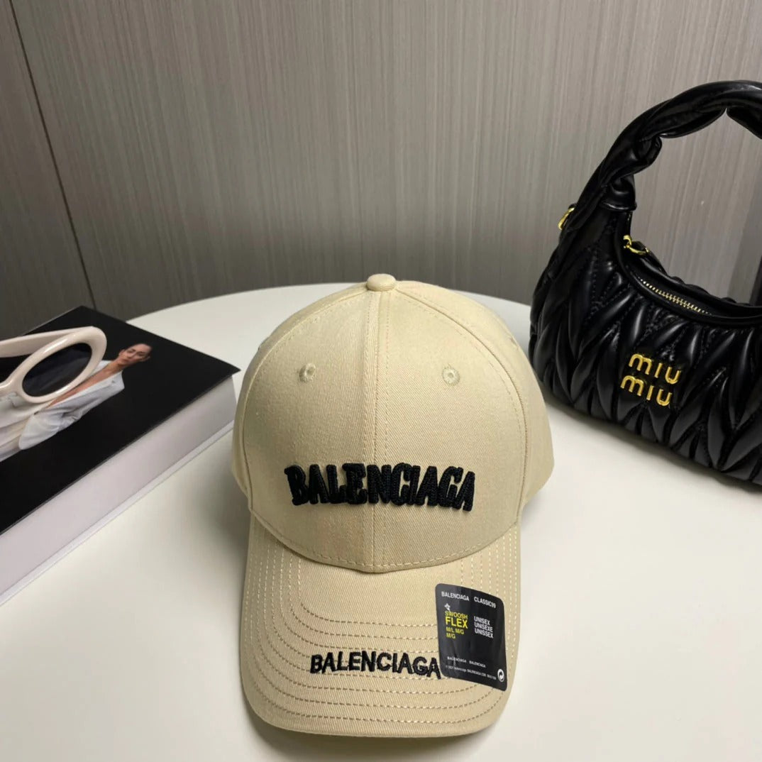 Balenciaga Embroidered Letter Baseball Cap 229244