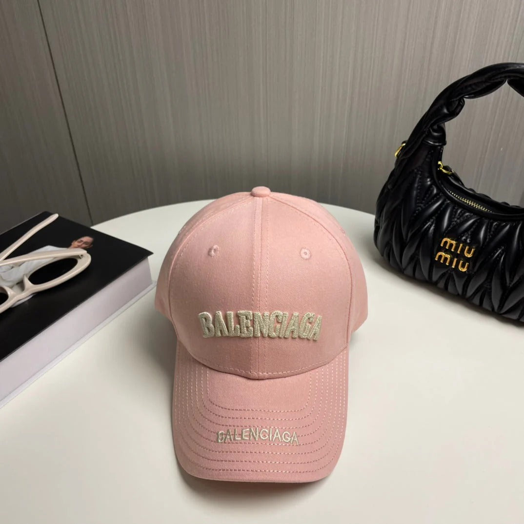 Balenciaga Embroidered Letter Baseball Cap 229244
