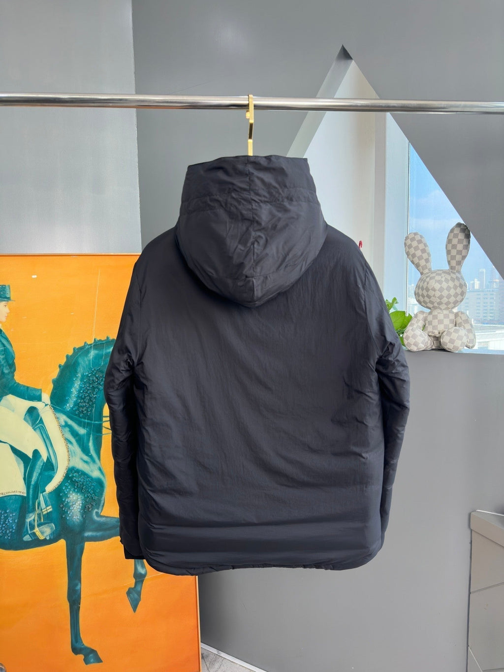 C. Goose Jacket Dark Grey Polyester 0045