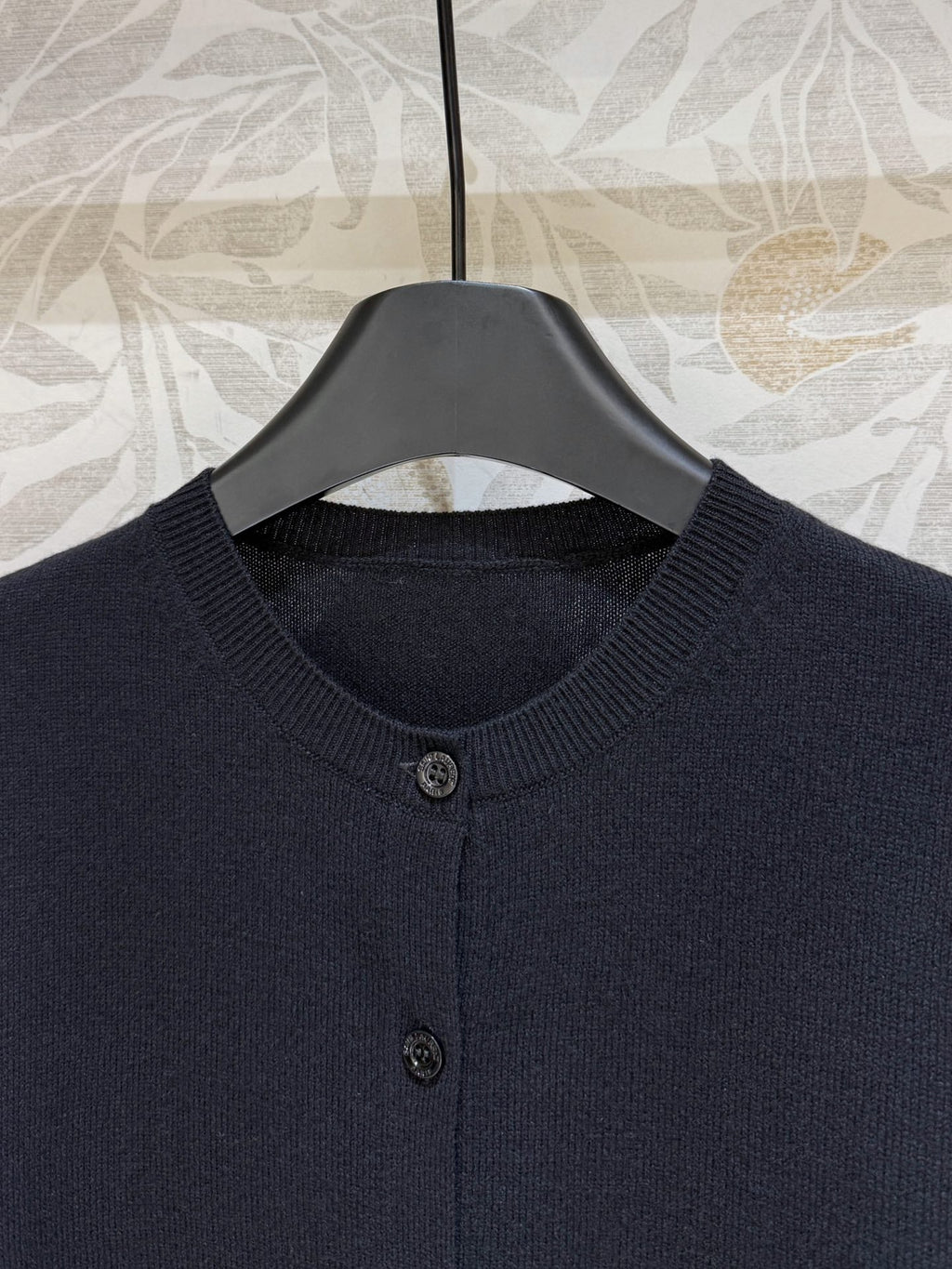 YSL Cardigan Black Wool