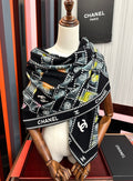 CC 26s Scarf 140 In Cashmere And Silk 446685