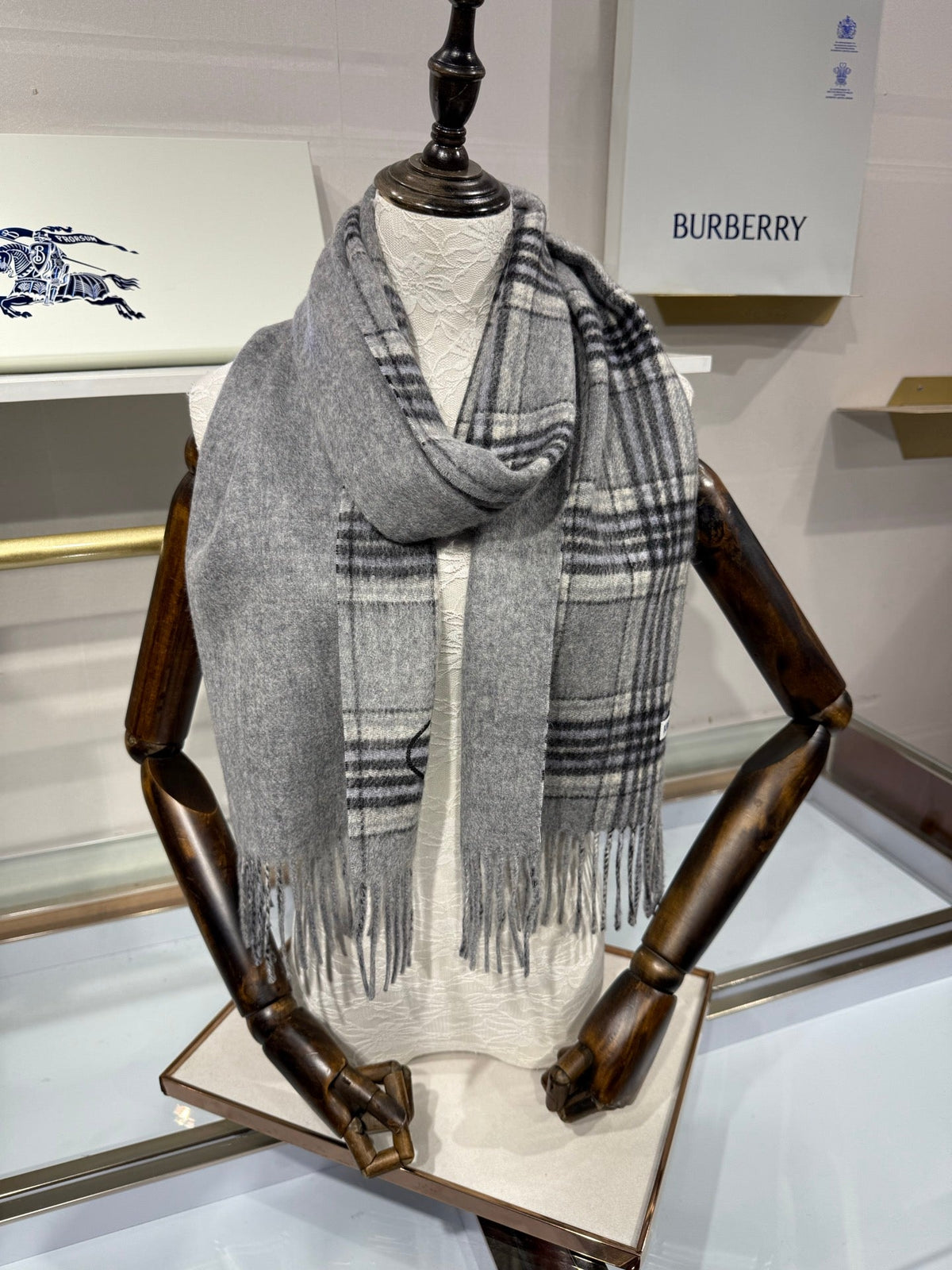 BRR Scarf 30x200cm Colorful Cashmere 217183