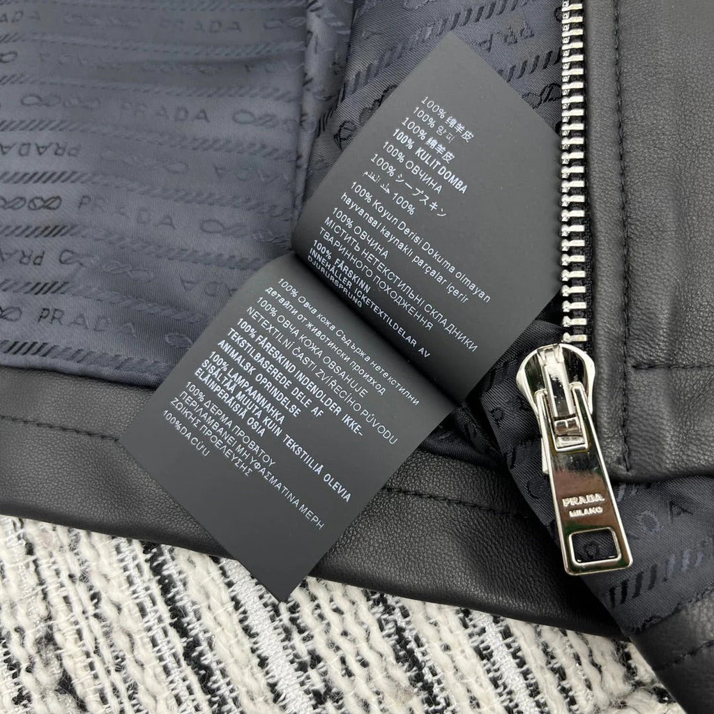 PRADA 25S SHEARLING HOODED JACKET 336
