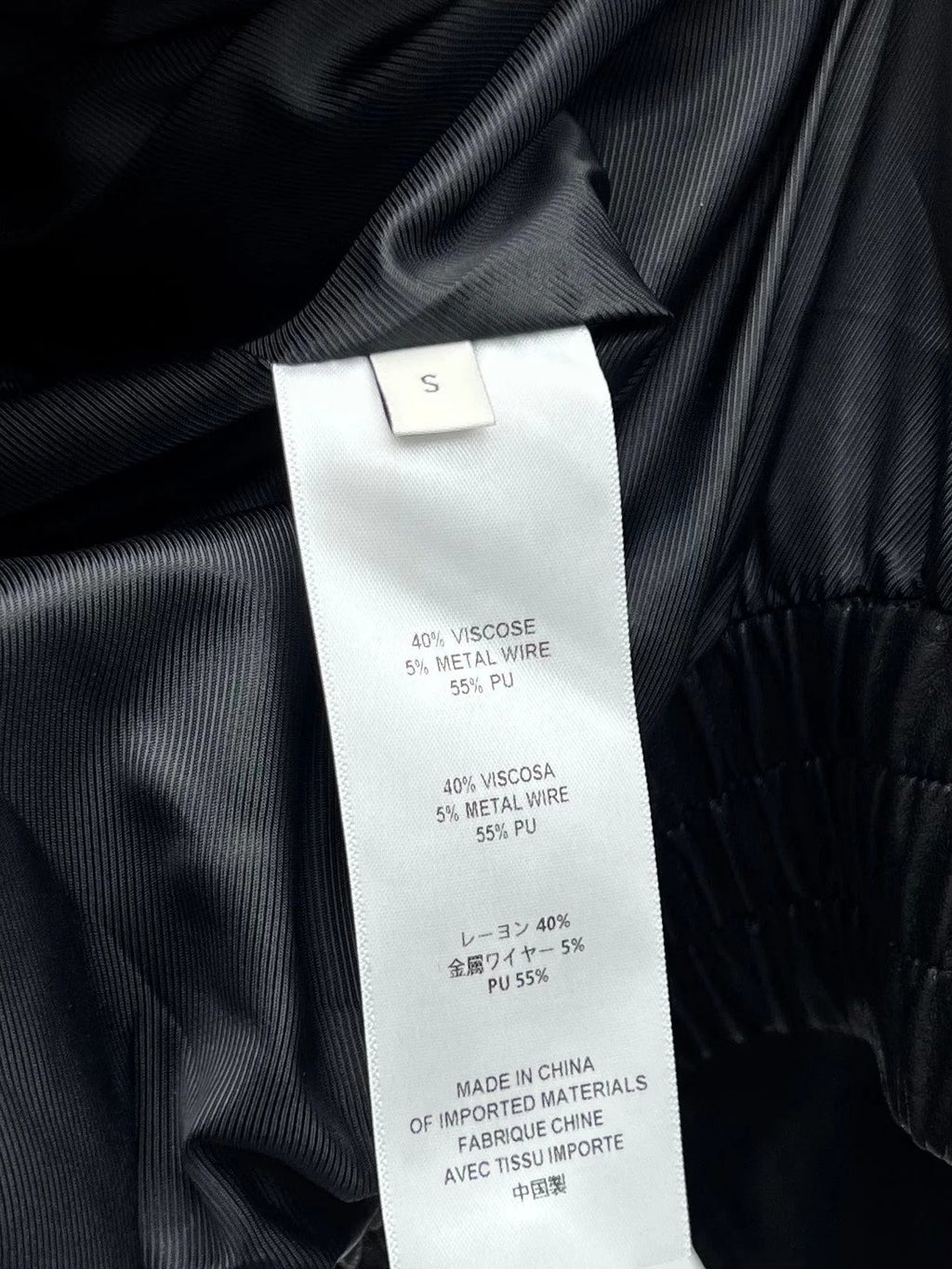 YSL 25S LEATHER JACKET STYLE 137