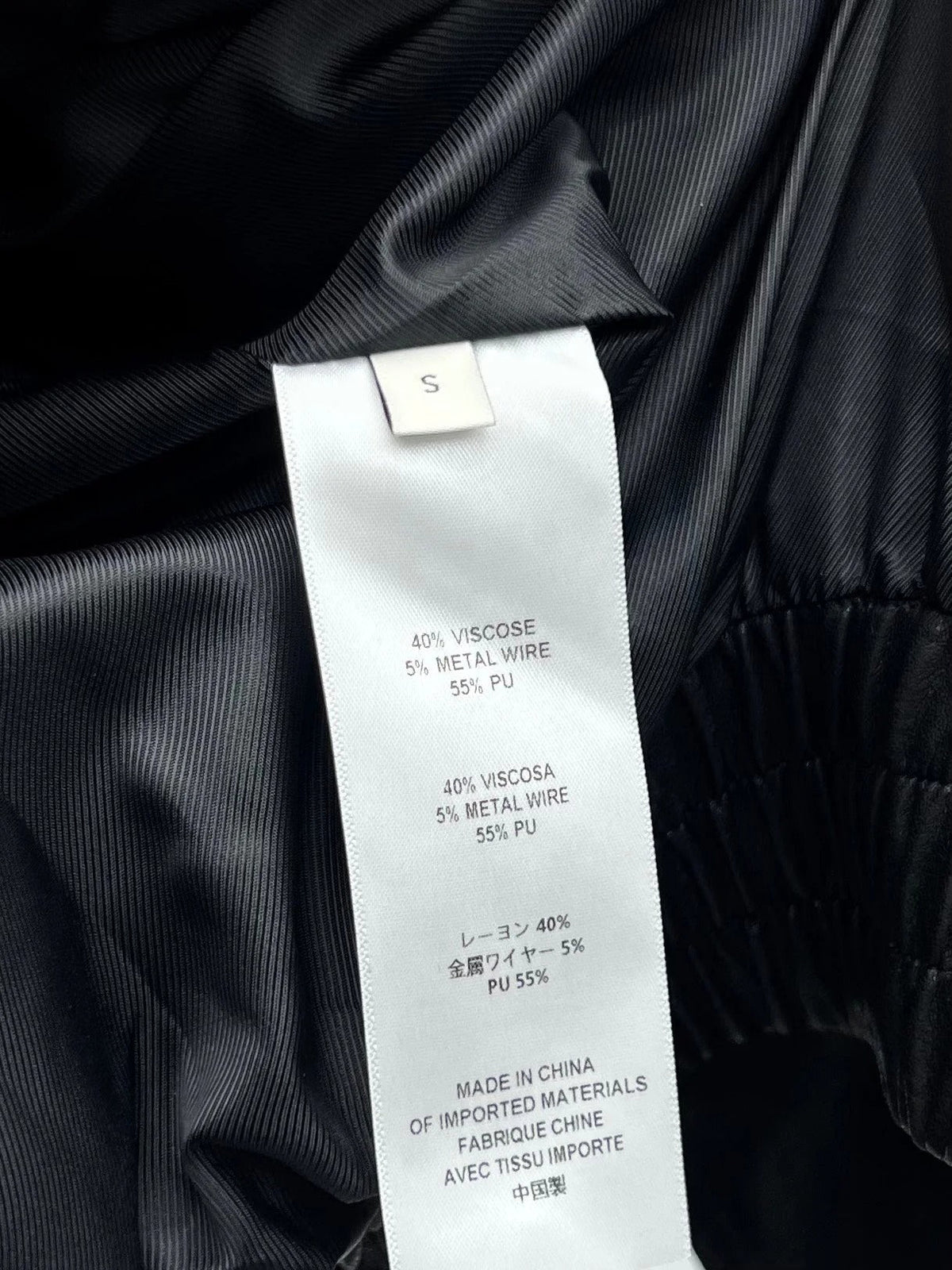 YSL 25S LEATHER JACKET STYLE 137