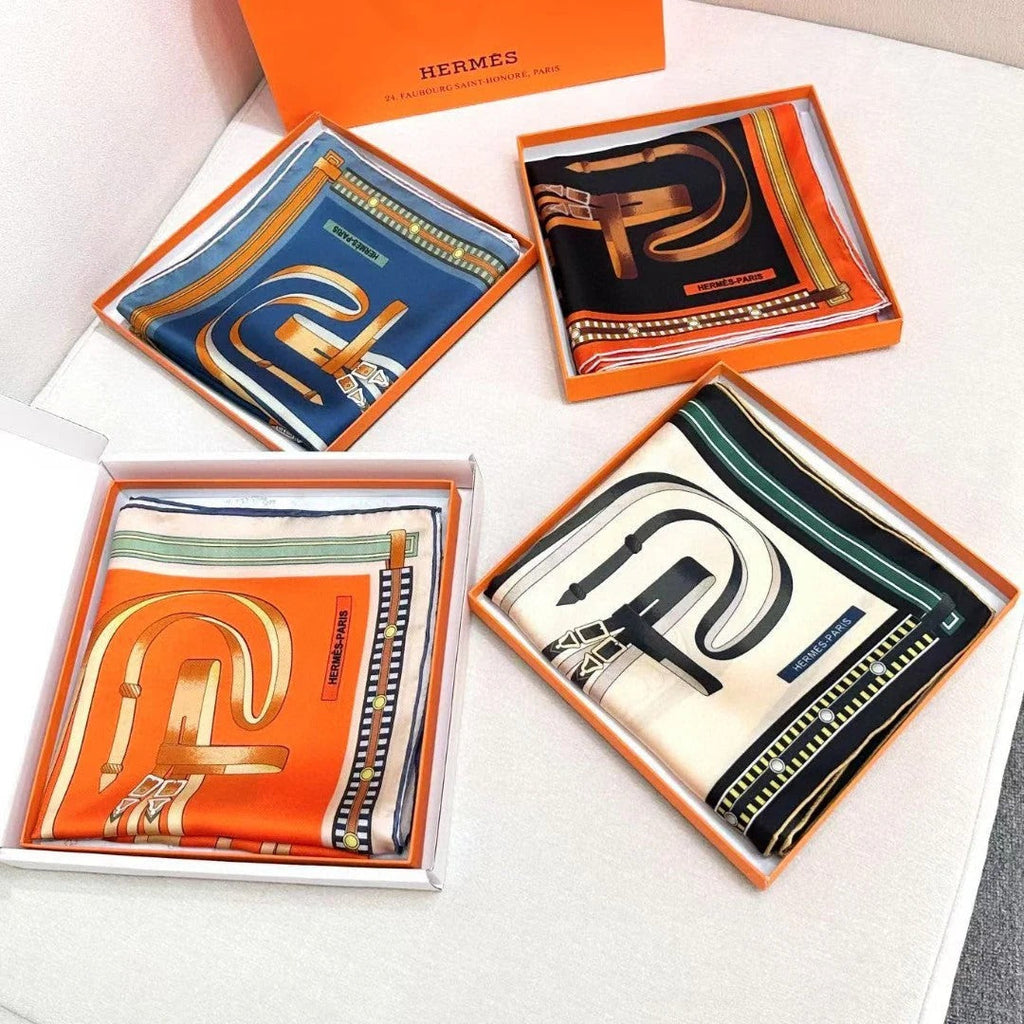 HERMES 25S SCARF 90 IN SILK 735841