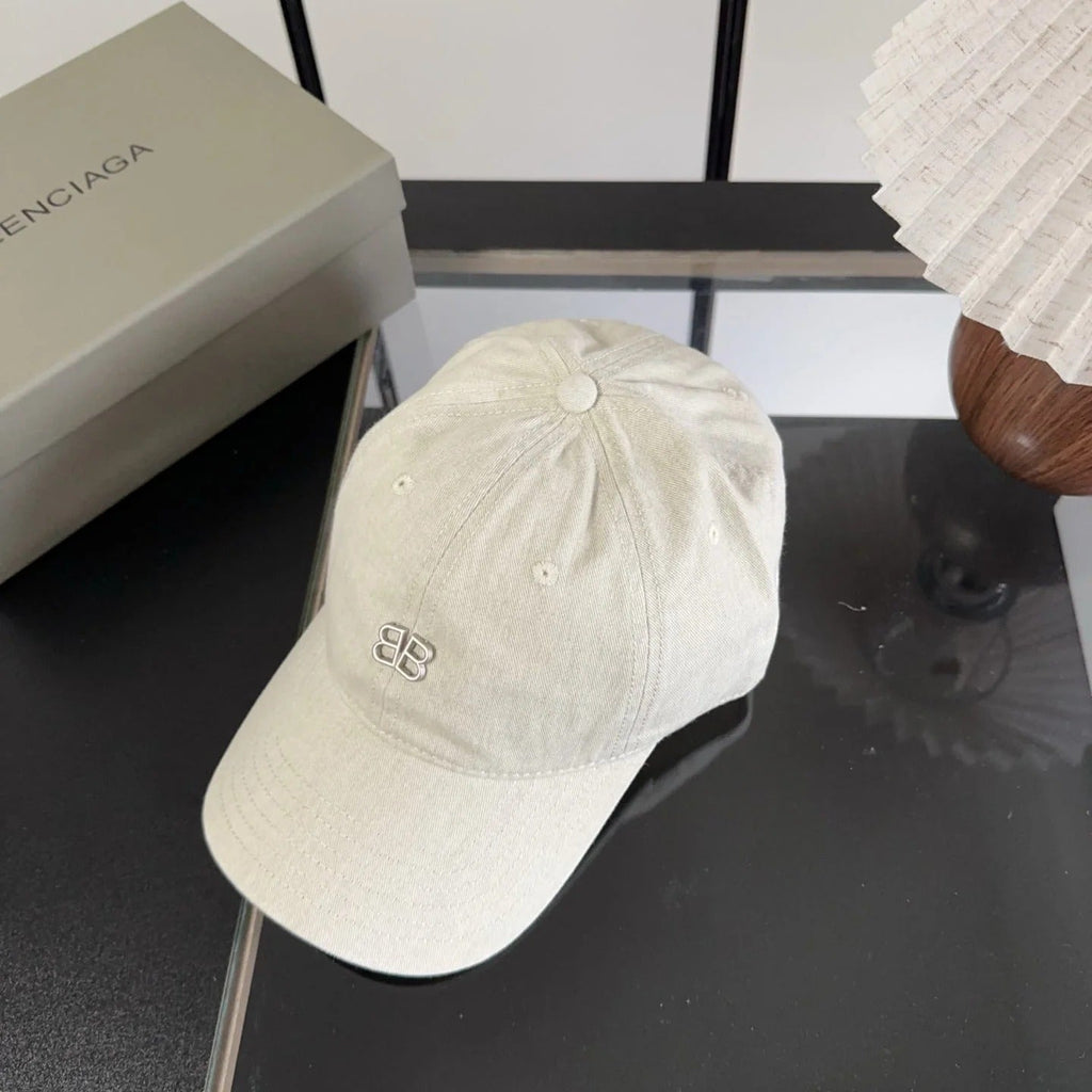 Balenciaga Logo Baseball Cap Cotton 322115