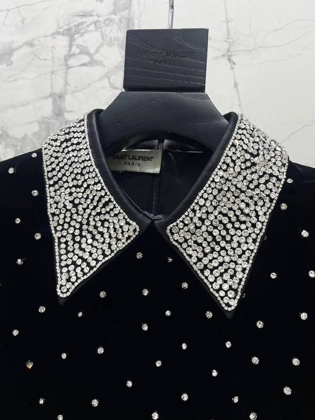 YSL 25S DRESS WITH BEADED DETAILS STYLE 61