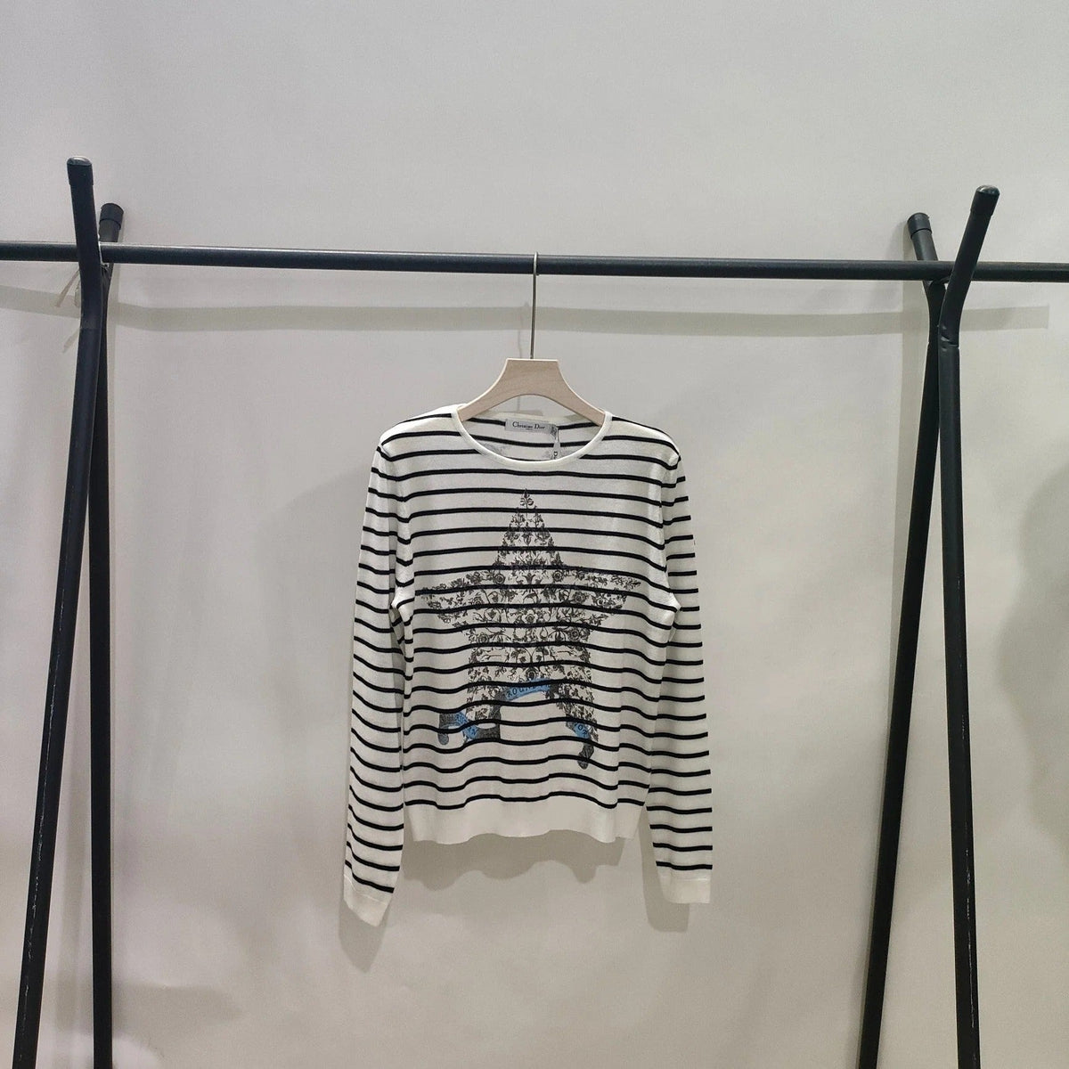 DIOR 25S LONG-SLEEVED KNIT TOP STYLE 334