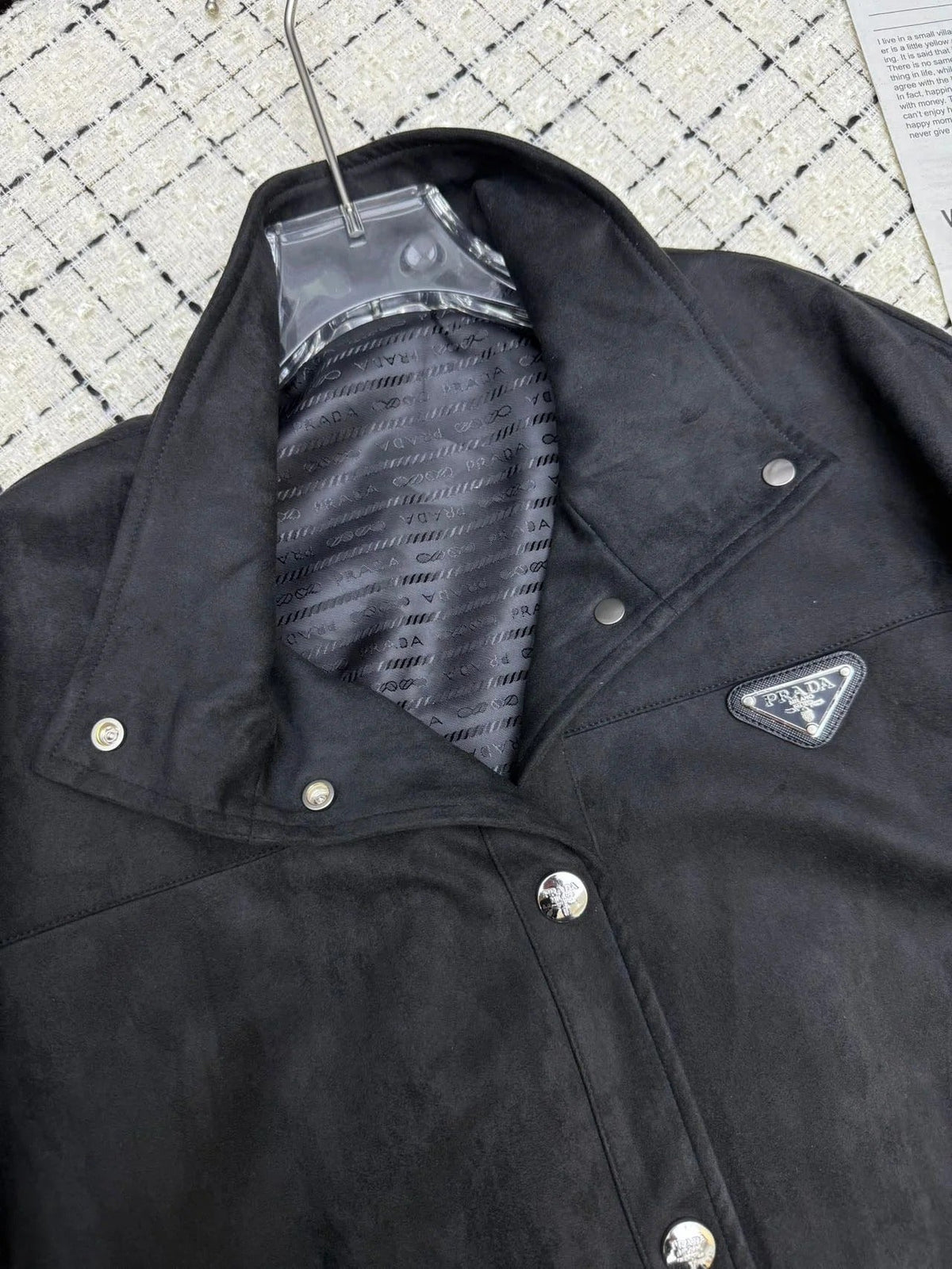 PRADA 25S STAND-COLLAR JACKET 369