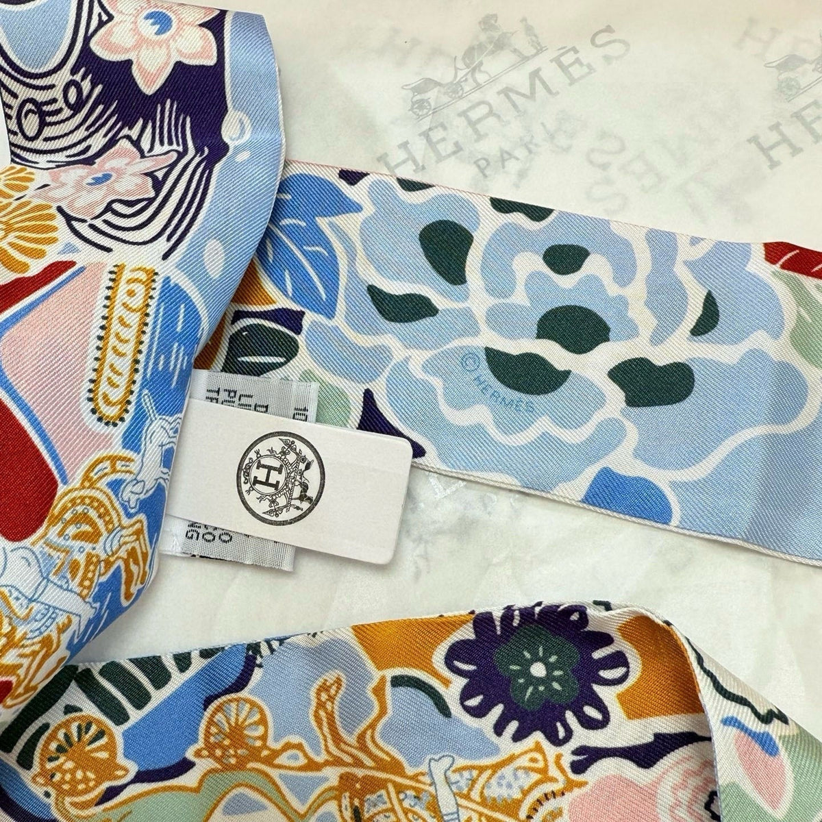 HERMES 25S SCARF 90 IN SILK 854959