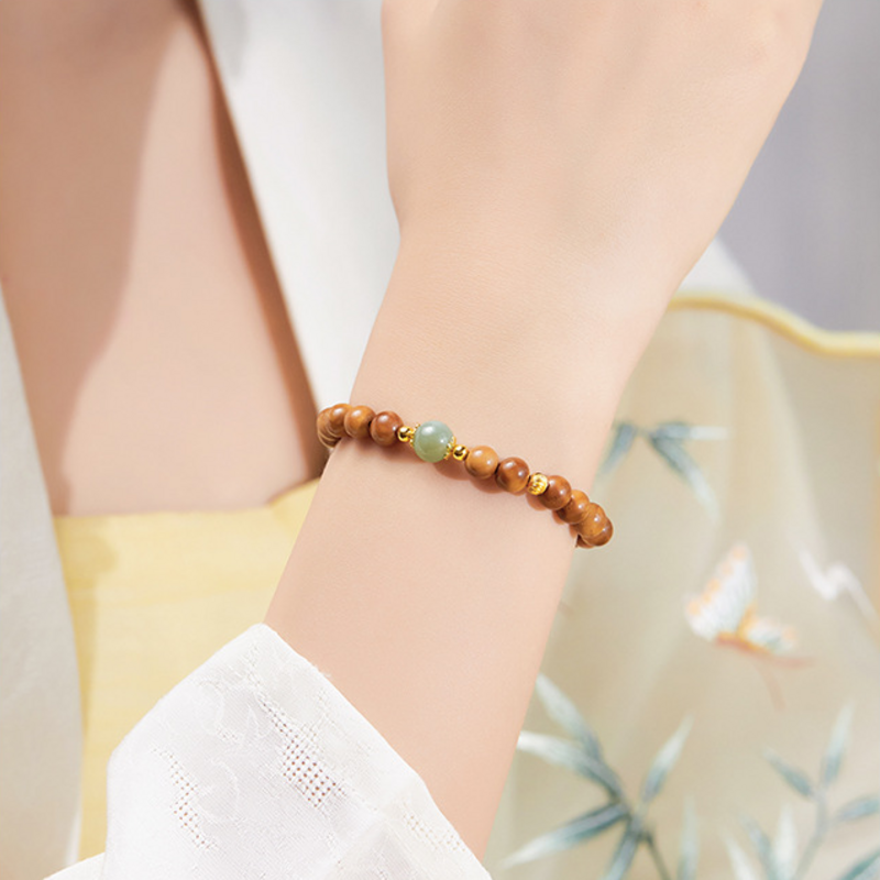 Quiet Wholeness-Kuka Nephrite Jade Bracelet