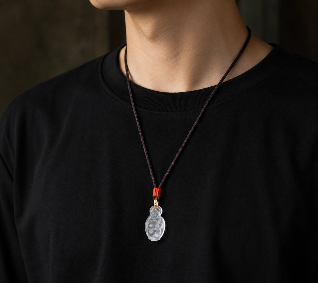 Maitreya Liuli Pendant-Joy Contentment & Inner Abundance