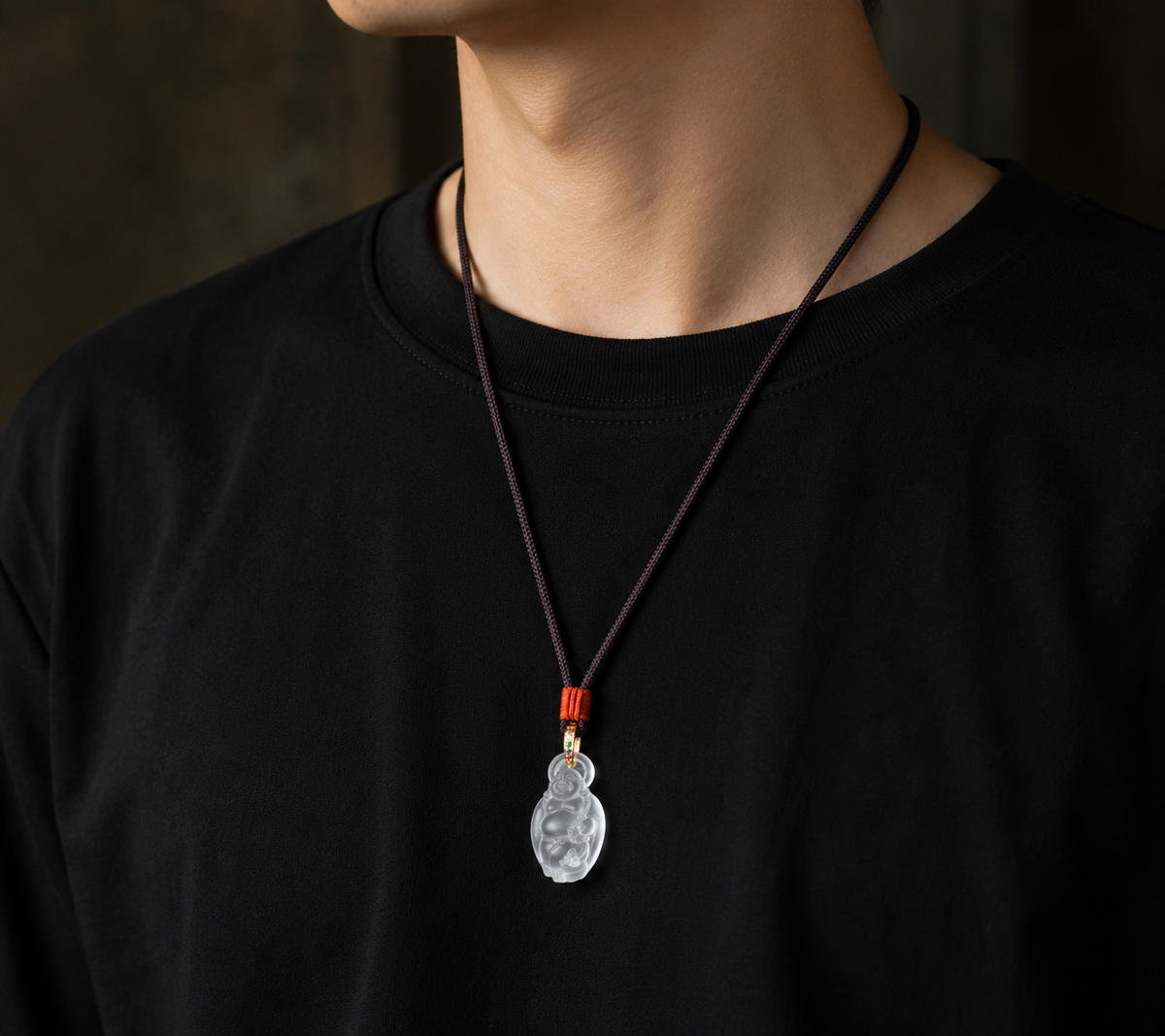 Maitreya Liuli Pendant-Joy Contentment & Inner Abundance