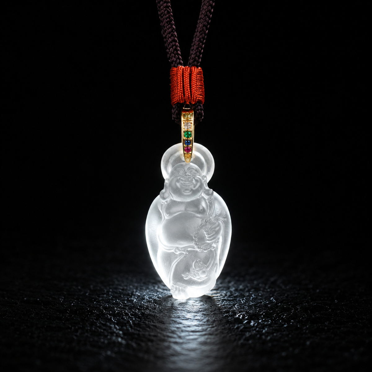 Maitreya Liuli Pendant-Joy Contentment & Inner Abundance