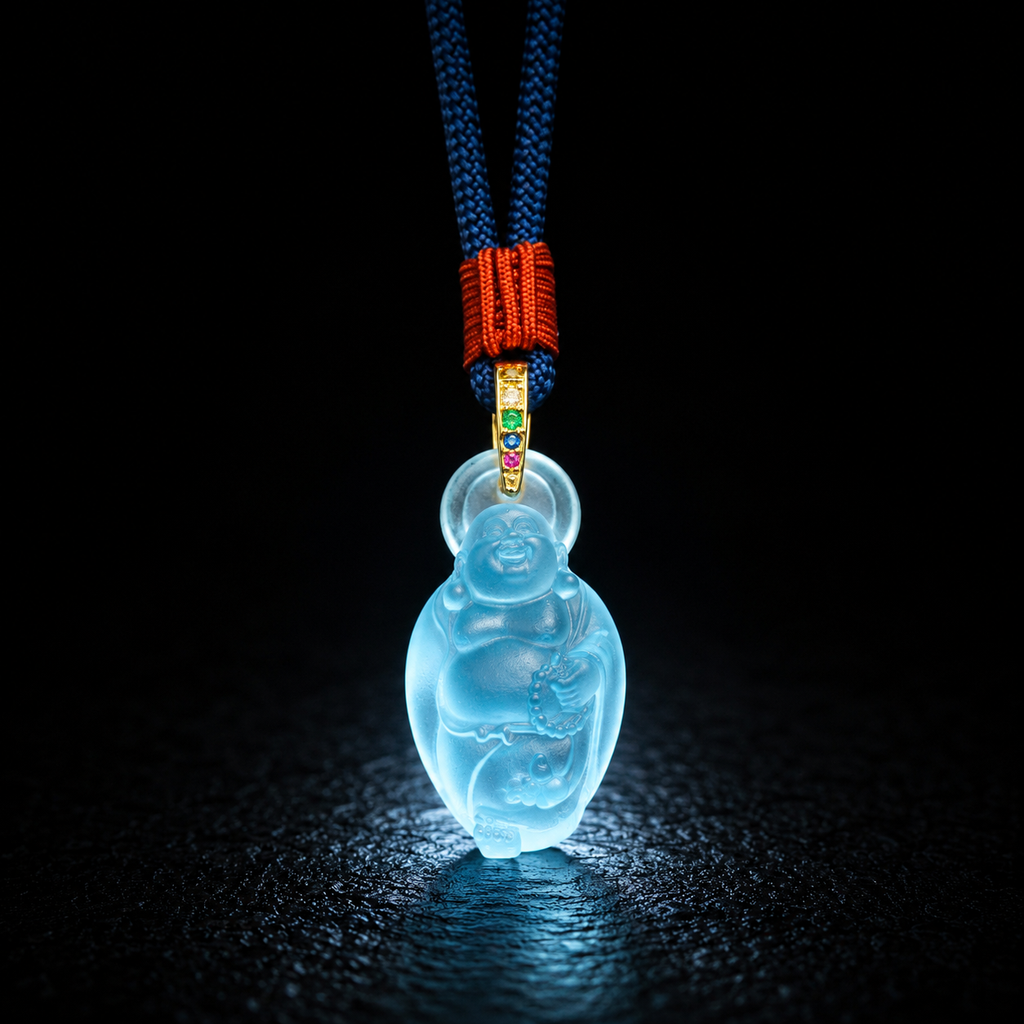 Maitreya Liuli Pendant-Joy Contentment & Inner Abundance