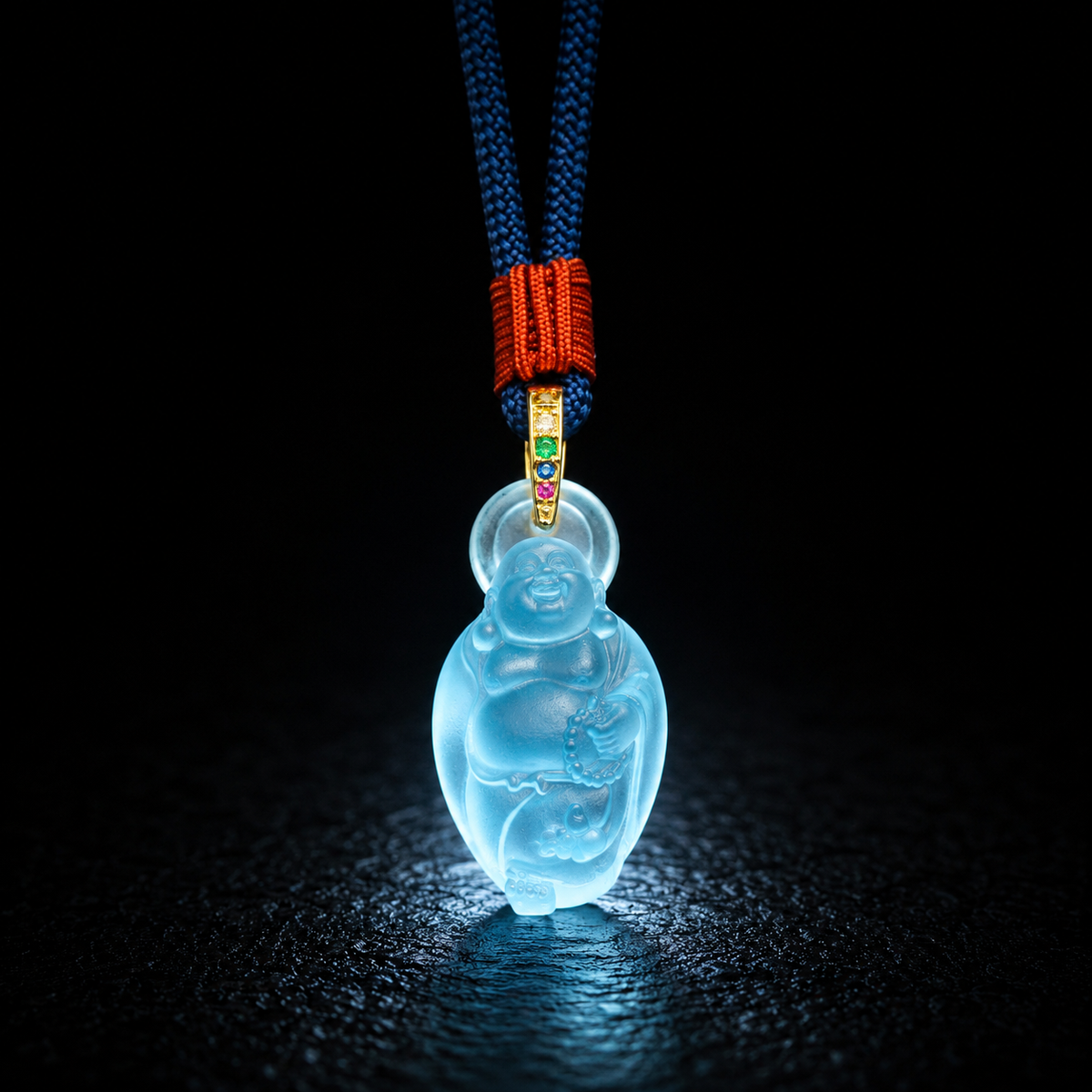 Maitreya Liuli Pendant-Joy Contentment & Inner Abundance