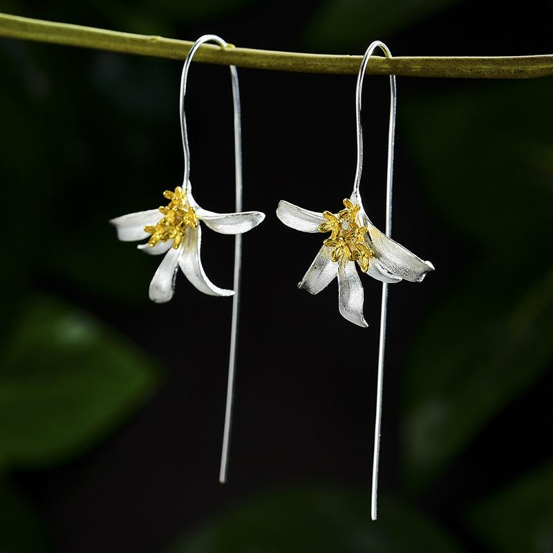 Magnolia 925 Silver Lucky Earrings