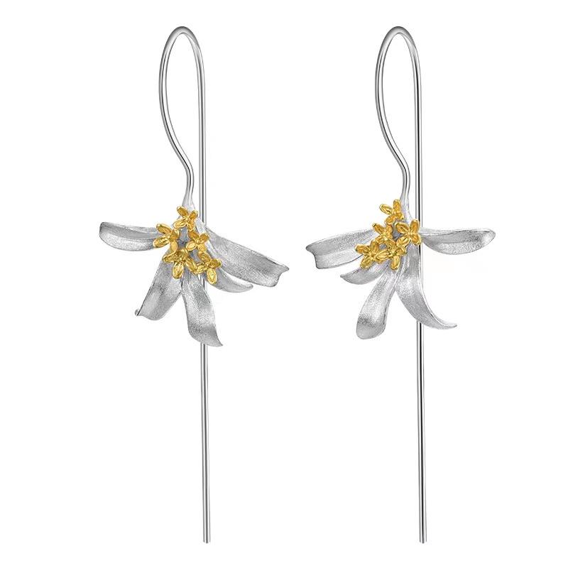 Magnolia 925 Silver Lucky Earrings