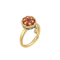 Mighty Protector Tibetan 925 Silver Ring
