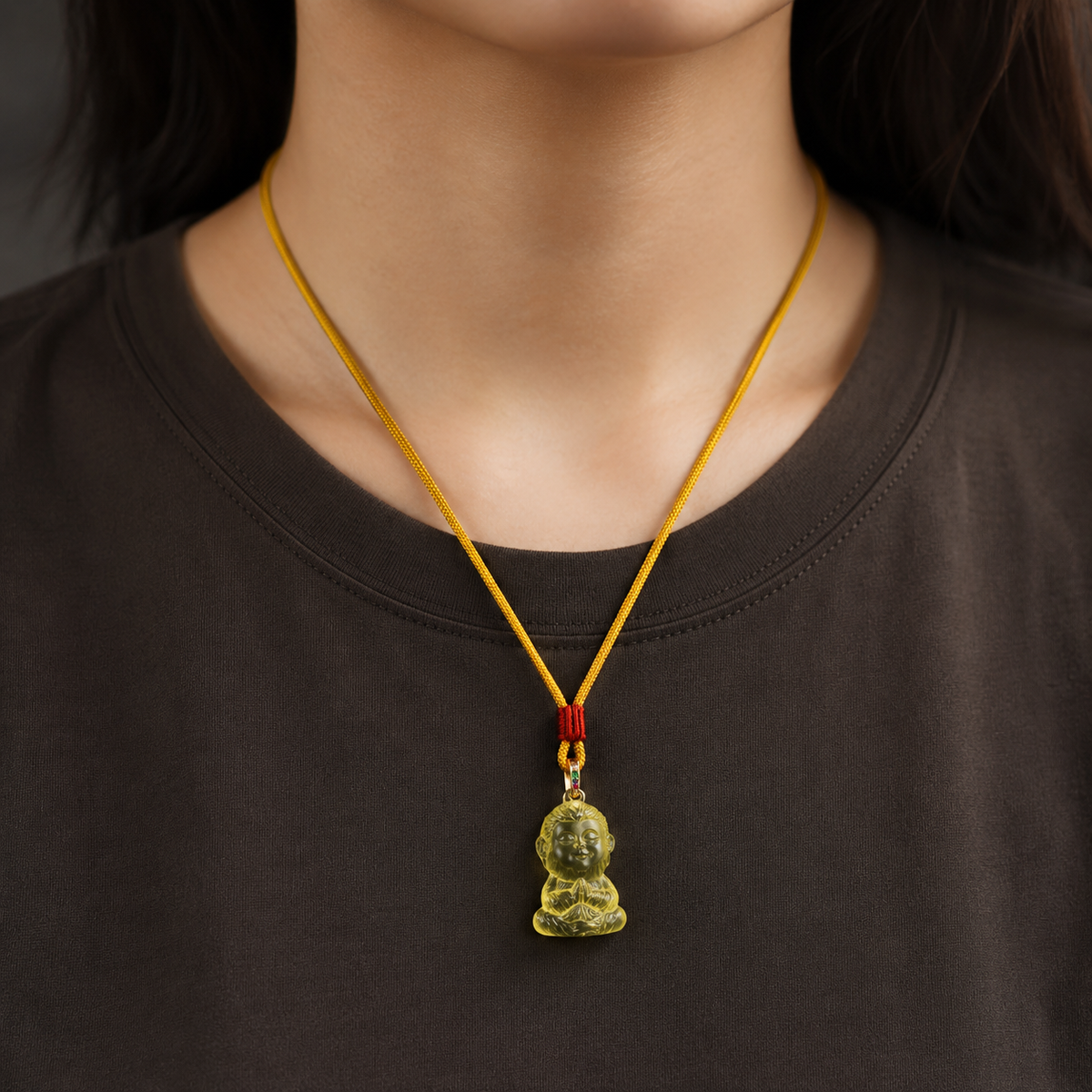 Monkey King Liuli Pendant-Courage Determination & Fearless Spirit
