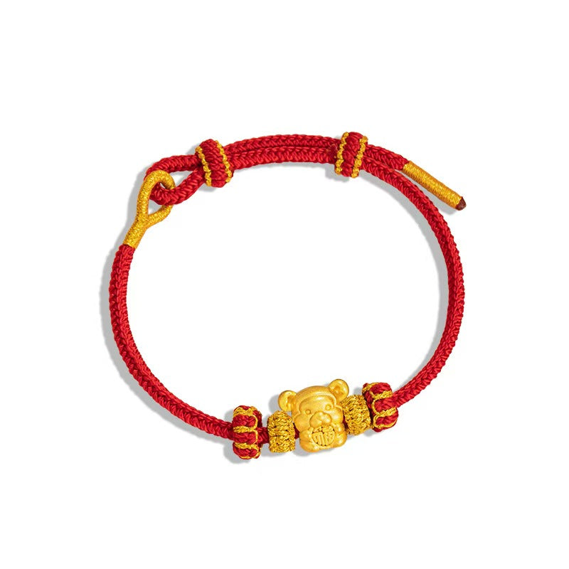 12 Zodiac Fortune Gold Bracelet ¨C Wealth on Arrival Lucky Year Series