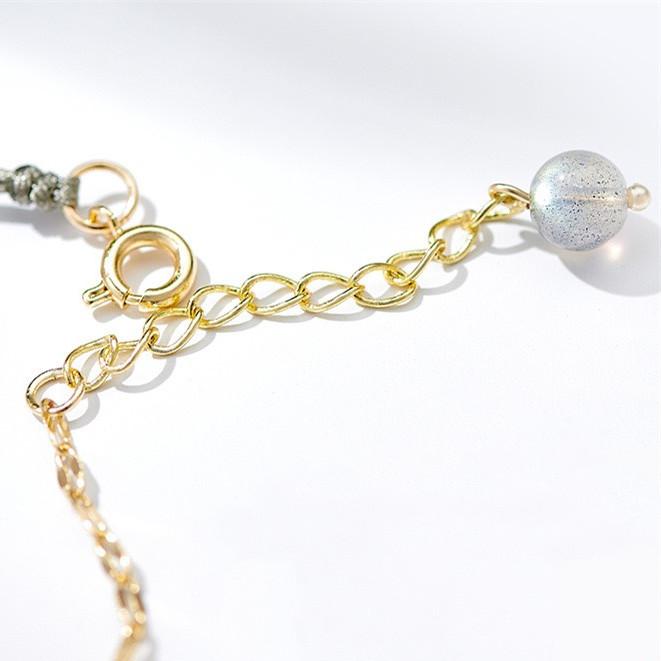 Moonstone Pixiu Energy Bracelet
