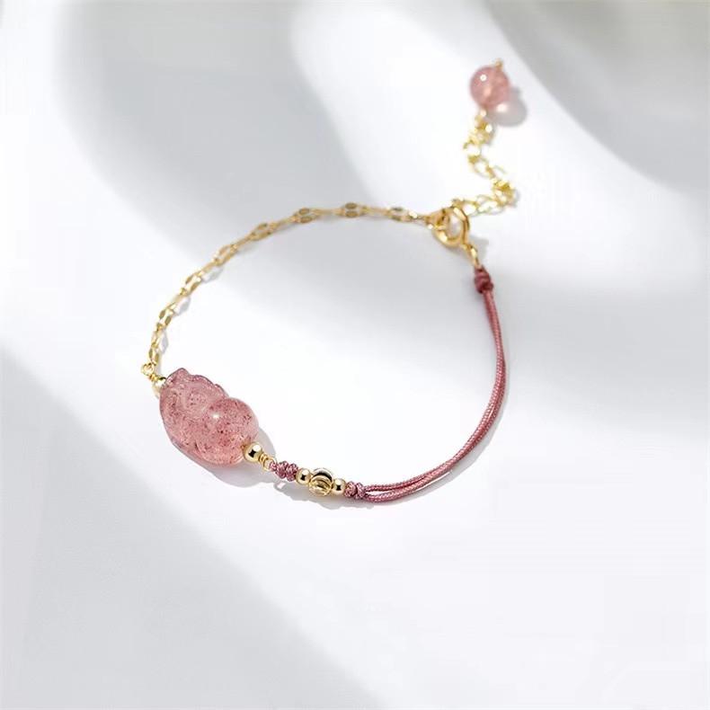 Moonstone Pixiu Energy Bracelet