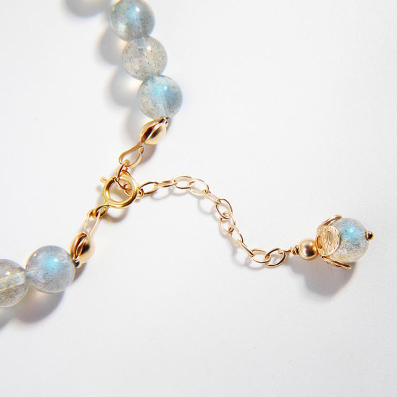 Moonstone Pixiu Rose Quartz Fengshui Bracelet